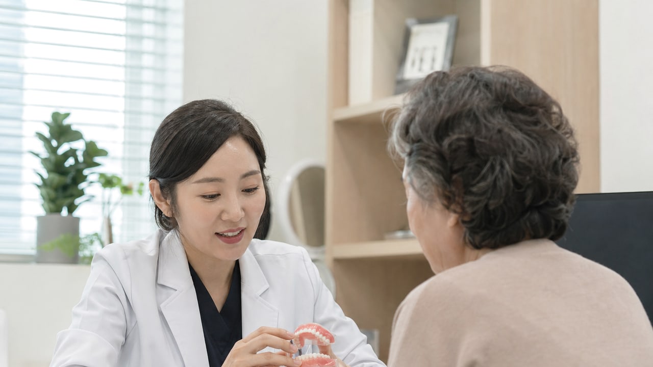 익산 틀니 상담 상담 전 확인 사진