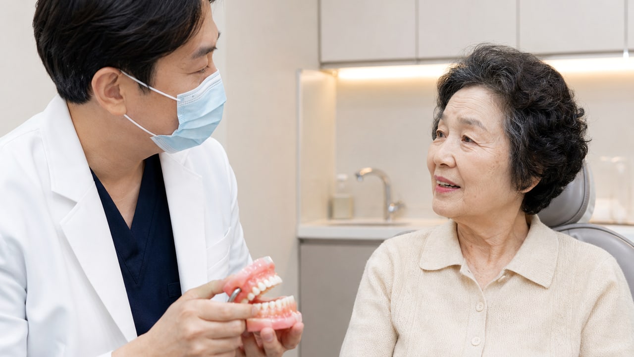 익산 틀니 상담 세부 확인 사진